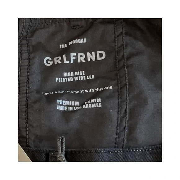 NWT GRLFRND Jeans The Morgan High Rise Wide Leg Jeans - Picture 13 of 15